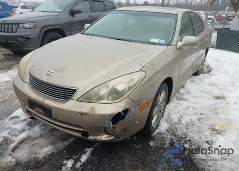 2005 Lexus Es 330 from USA, damaged, VIN JTHBA30G355104396